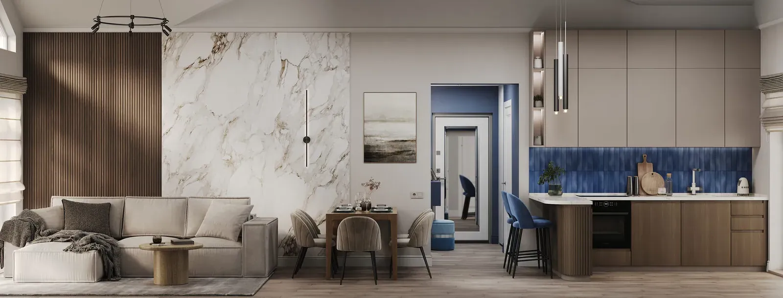 KITCHEN-LIVING ROOM (3/10)